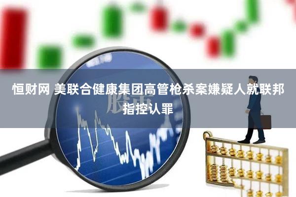 恒财网 美联合健康集团高管枪杀案嫌疑人就联邦指控认罪